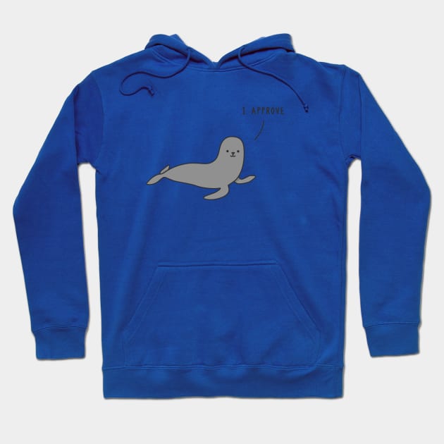 Seal of Approval Hoodie by Haasbroek